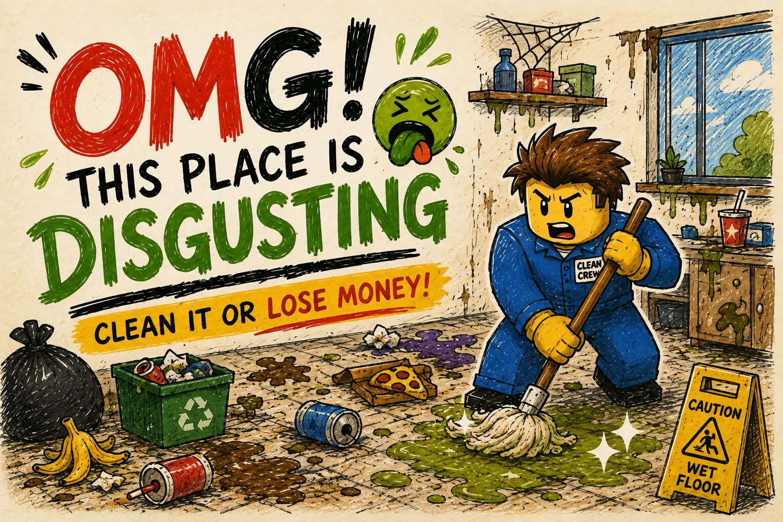 OMG This Place Is DISGUSTING game image